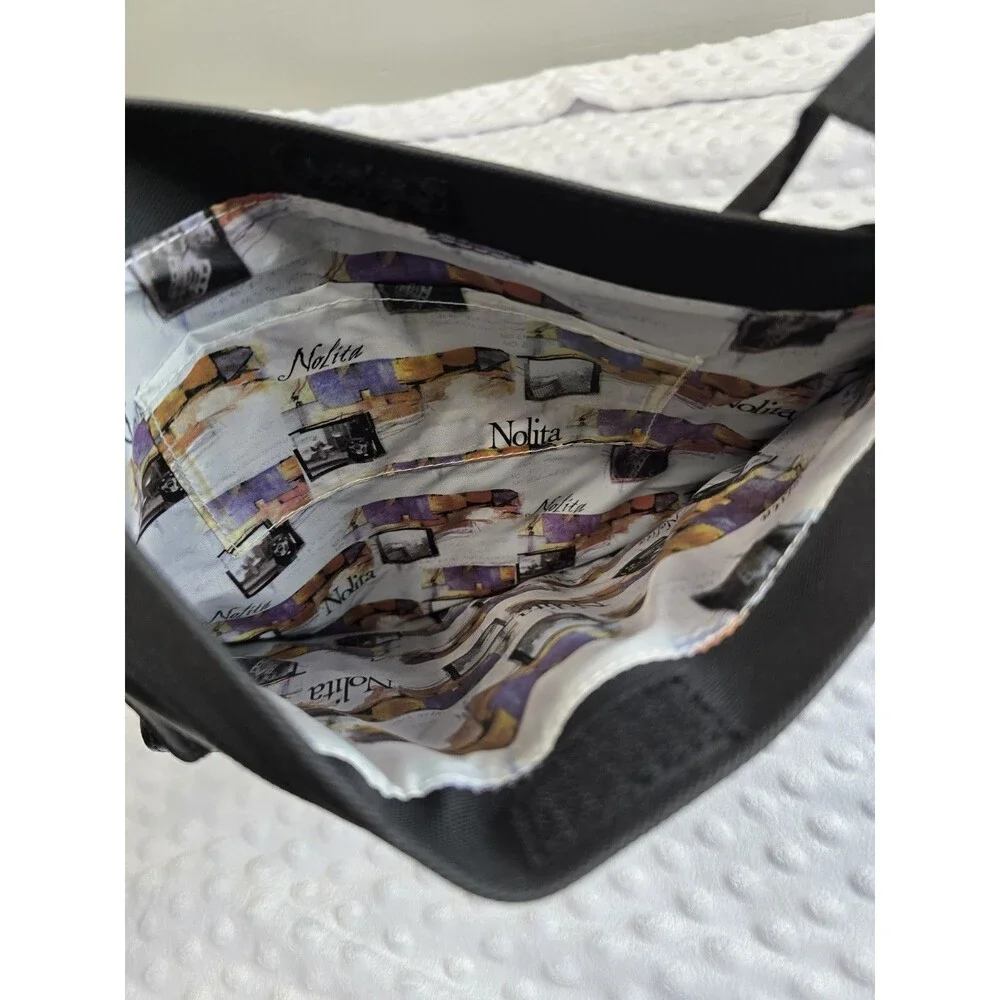 Vintage 90s Graham Webb England Nolita Hair Care Hairstylist Cross Body Purse Ad